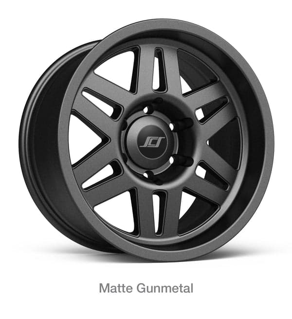 Rines SCS Stealth 6 — 17x8.5 Matte Gunmetal (set 4)