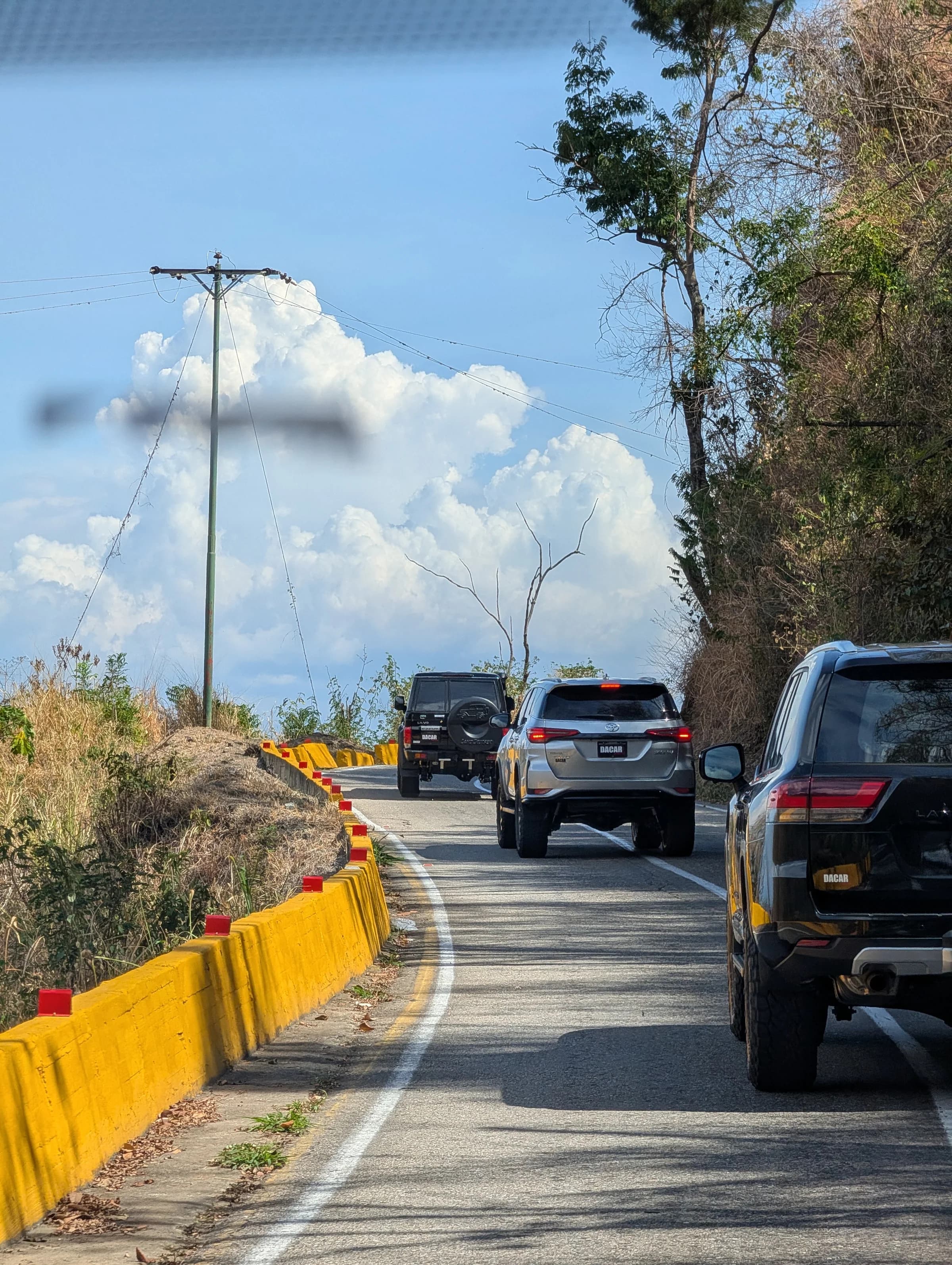 Salida de ruta con vehículos Dacar